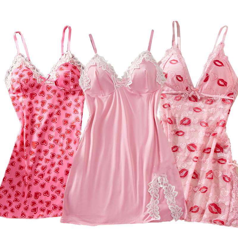 Baby Clothing For Sleep - Sexy Nightdress Set Sexy Women's Suspender
