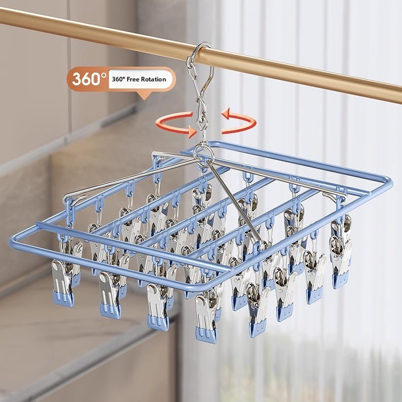 Stainless Steel Multi-clamp Cl - огляд і ціна Baby Clothing Drying Rack