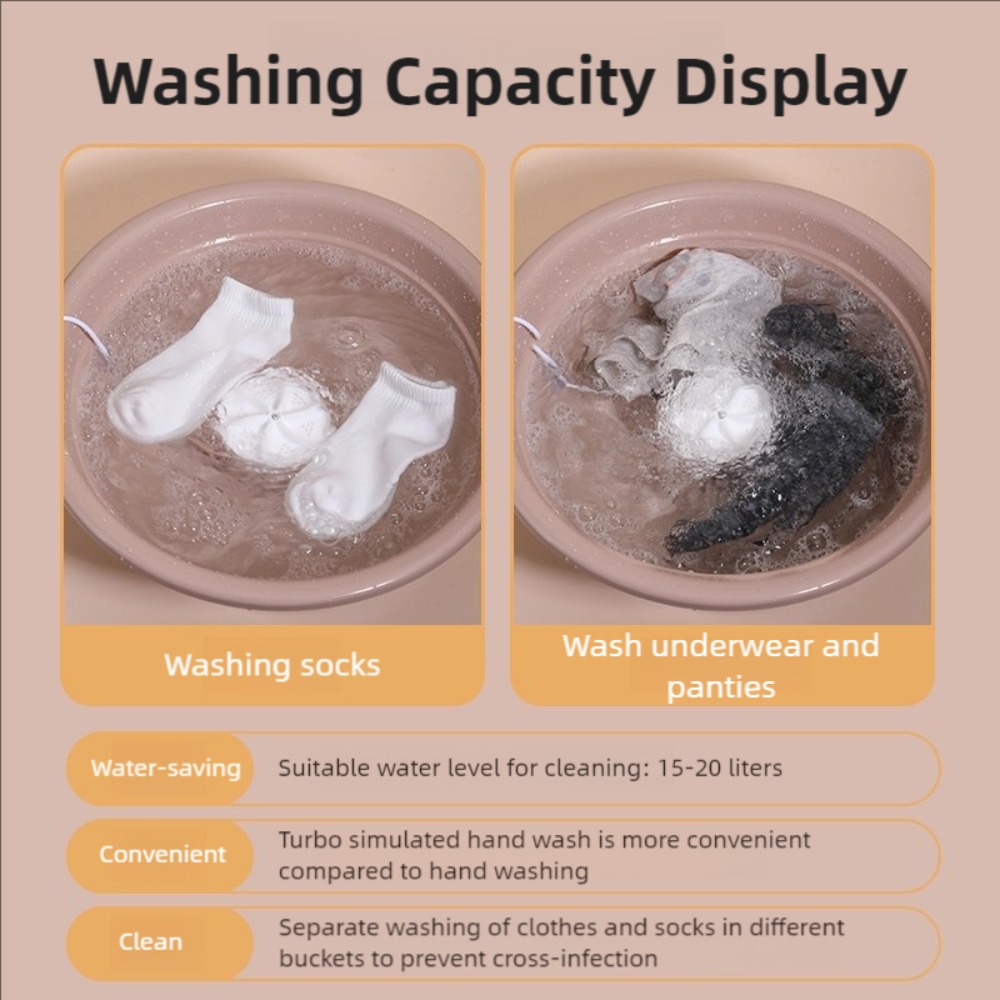 60W Mini Washing Machine Porta - огляд і ціна Baby Clothing Washing Machine