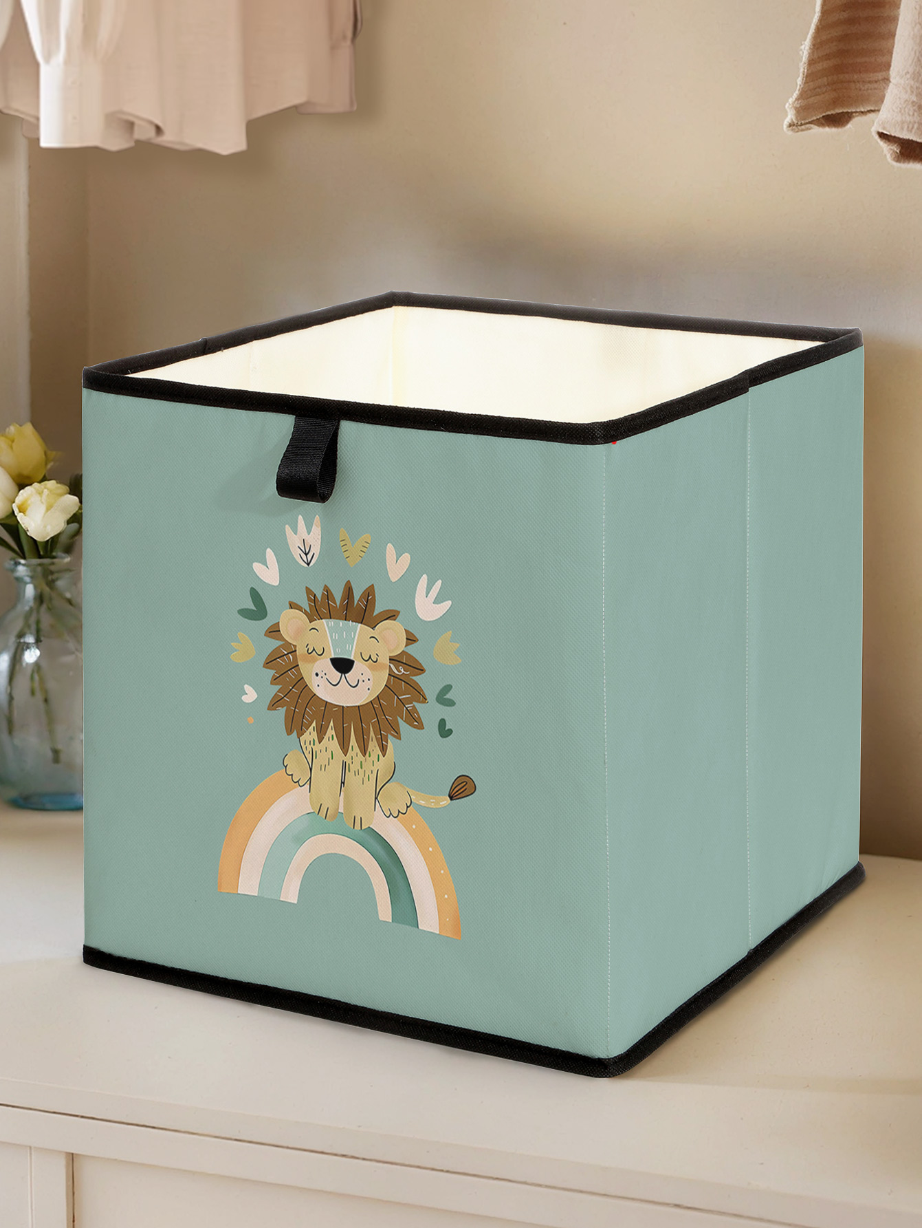 Cute Lion Rainbow Print Foldab - огляд і ціна Baby Clothing Wardrobe