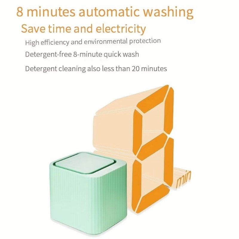 Automatic Mini Washing Machine - огляд і ціна Baby Clothing Washing Machine