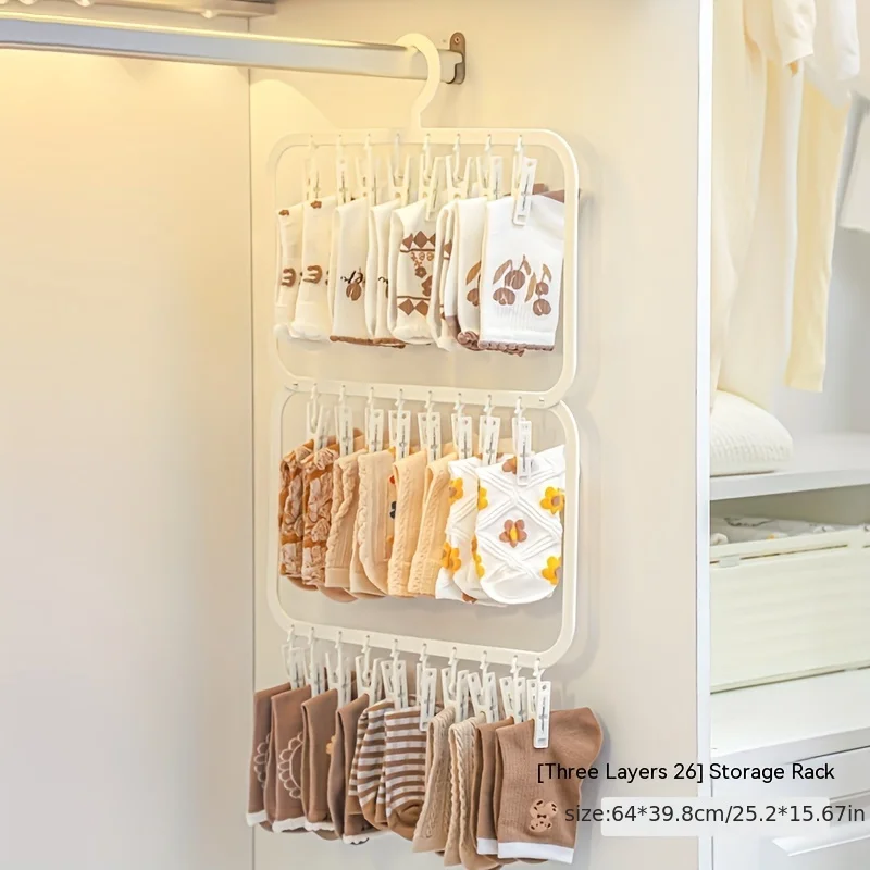Multi-clip Baby Hanger, Househ - огляд і ціна Baby Clothing Drying Rack