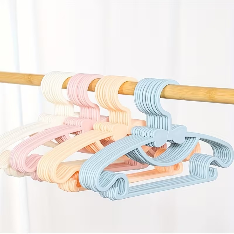 10-100PCS Kids Plastic Hangers - огляд і ціна Baby Clothing Drying Rack