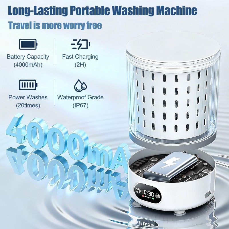 3L Mini Washing Machine,3 In 1 - огляд і ціна Baby Clothing Washing Machine
