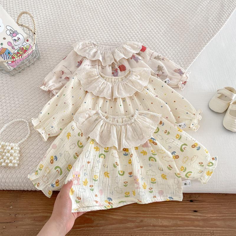Spring Autumn Baby Girl Home C - огляд і ціна Baby Clothing For Sleep