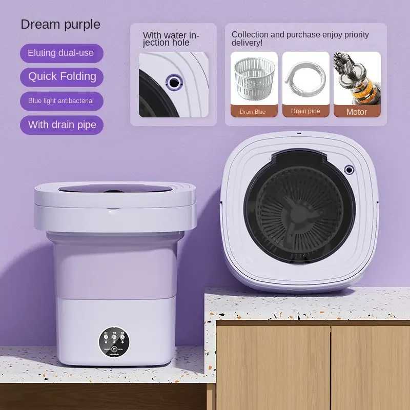 Mini Portable Travel Washing M - огляд і ціна Baby Clothing Washing Machine