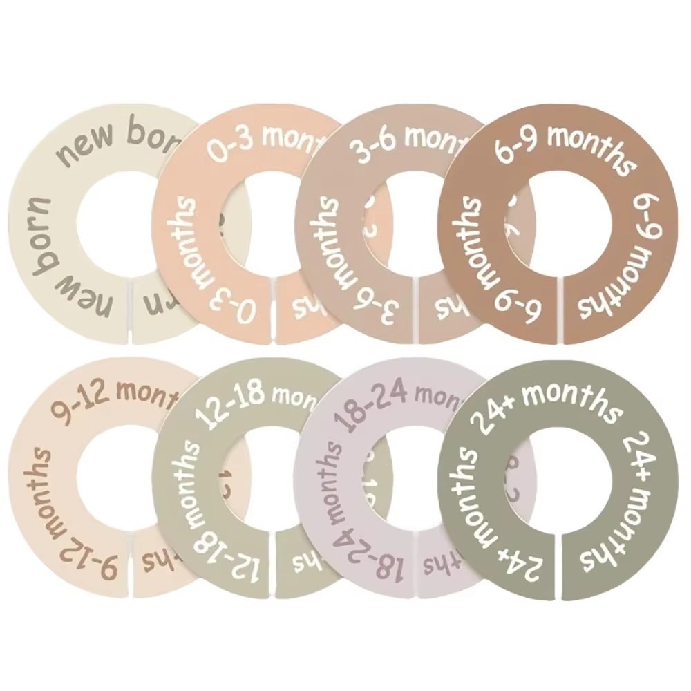 68/9Pcs Organizing Hangers Bab - огляд і ціна Baby Clothing Wardrobe