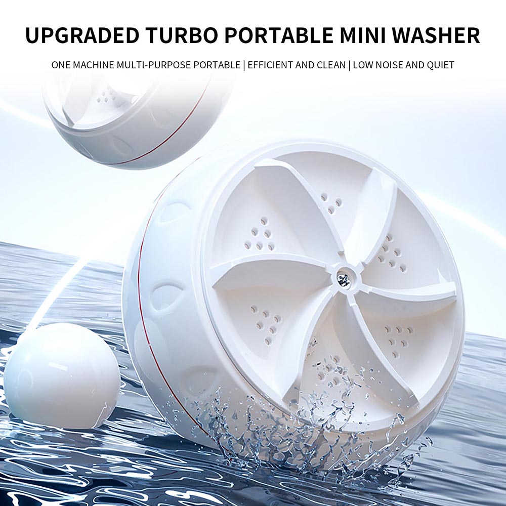 Portable Mini Ultrasonic Washe - огляд і ціна Baby Clothing Washing Machine