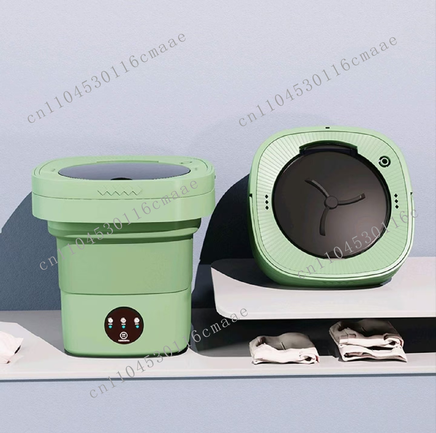 6L 8L Portable Folding Does No - огляд і ціна Baby Clothing Washing Machine