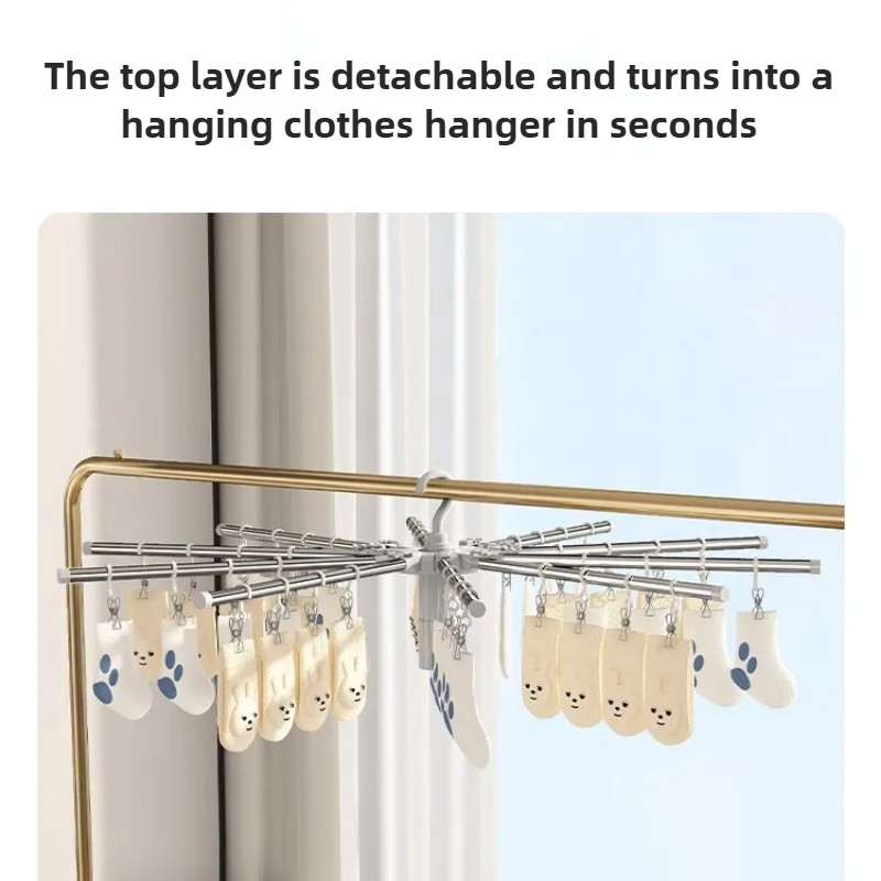 Baby Clothes Drying Rack-Folda - огляд і ціна Baby Clothing Drying Rack